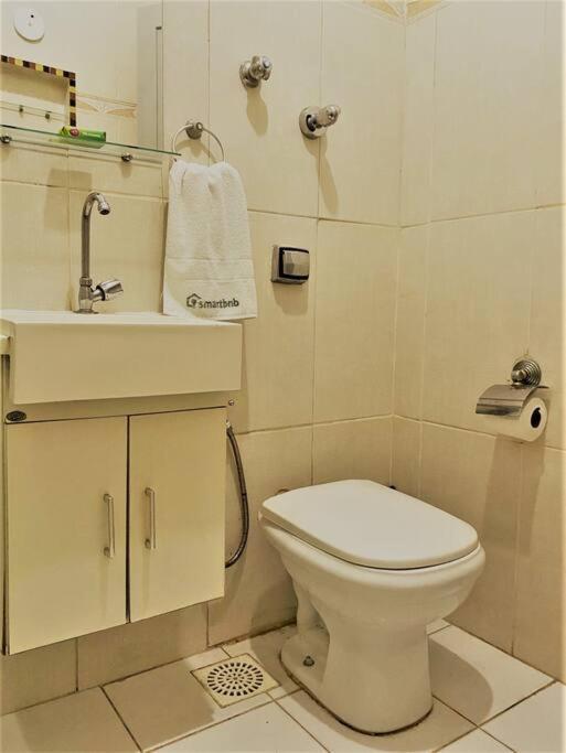Apartamento Com Dois Quartos Na Orla De Copacabana Rio de Janeiro Luaran gambar